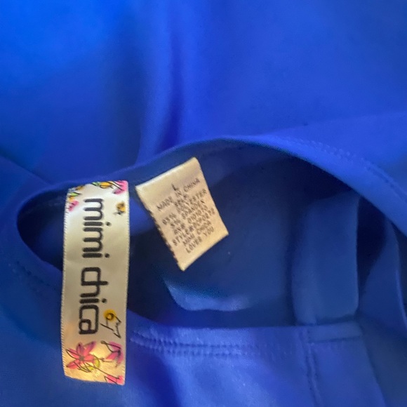 Blue clubbing dress - Picture 3 of 3